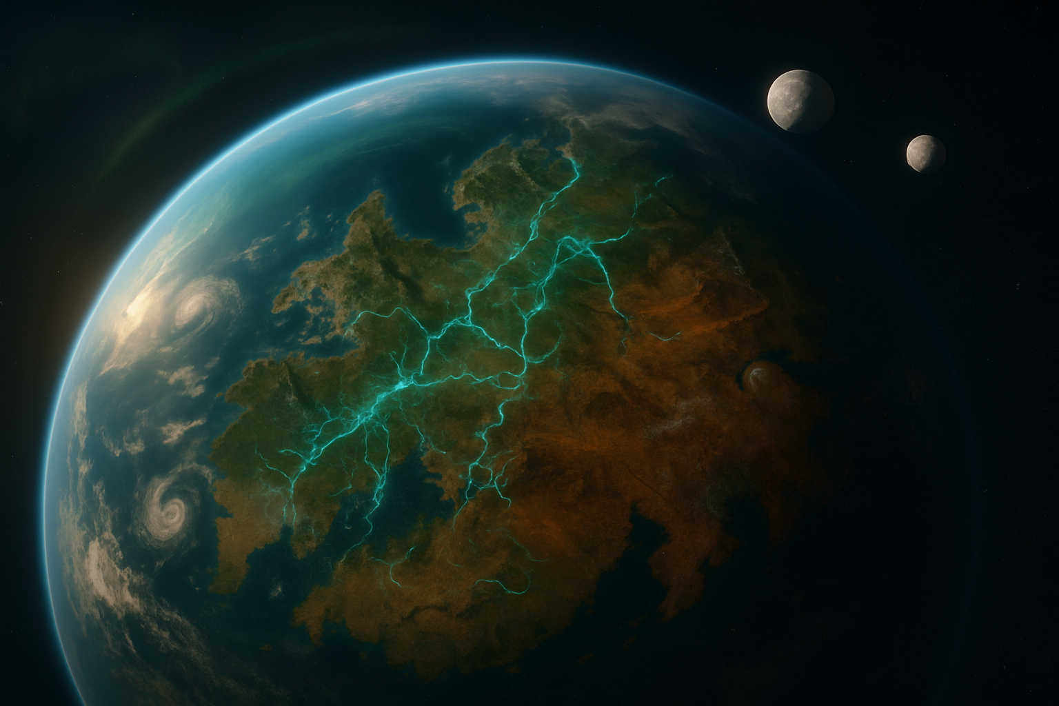 Aurellia continent on planet Elarra